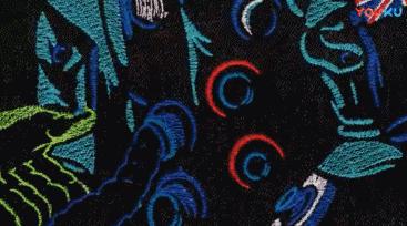 他用500小时「绣」出了一场世界杯