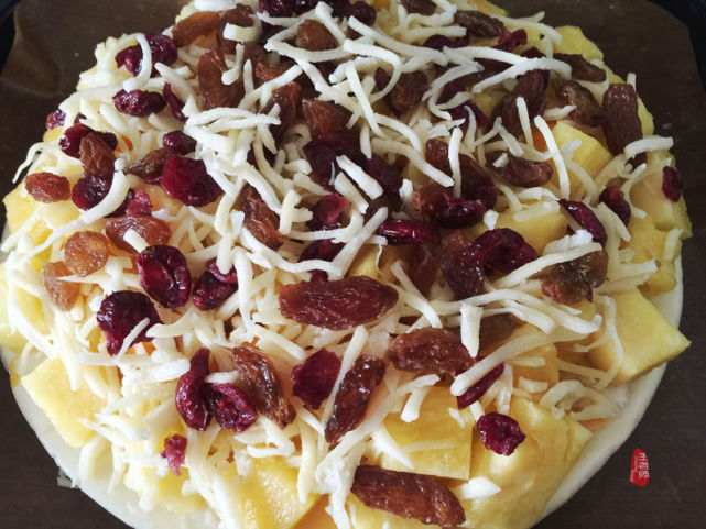 美味的披萨儿童手工,教你一个简单的水果披萨