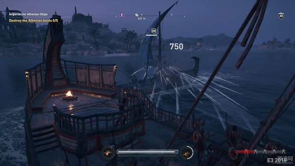 E32018：《刺客信条：奥德赛》新演示斯巴达国王上演信仰之跃