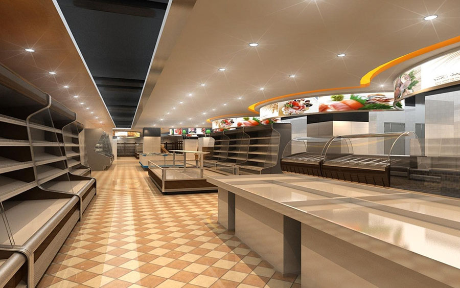 超市商店橱窗设计效果图,超市设计效果视频