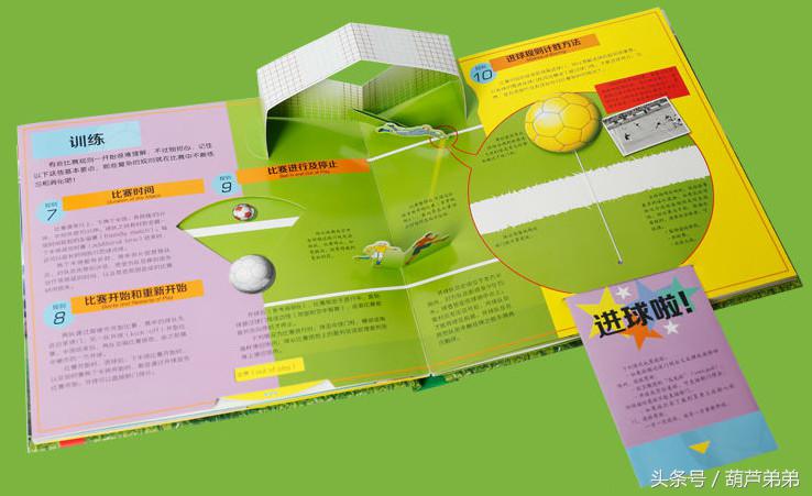 世界杯足球立体书,世界杯知识书