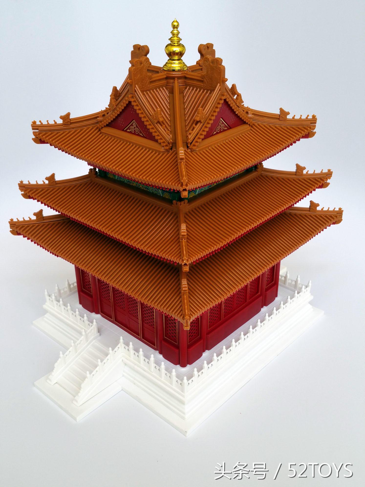 古建筑手办,中国古建筑手办