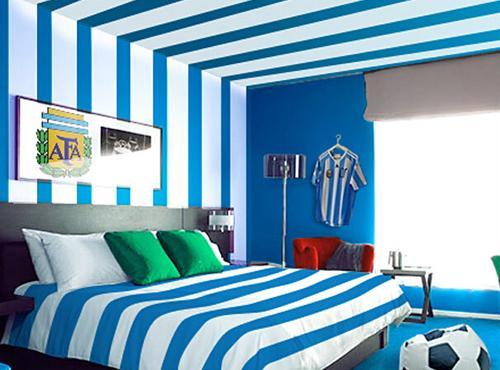 世界杯主题家庭装修,世界杯装修