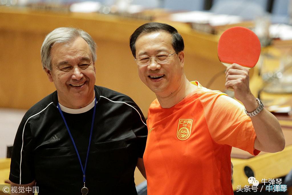 联合国大使集体合照,联合国中国代表发言名场面