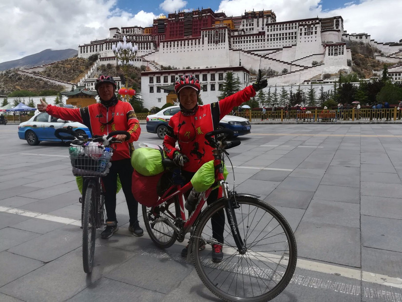 骑行西藏再见拉萨,骑行西藏游览拉萨八廓街