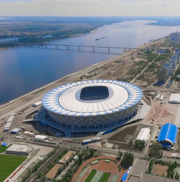 世界杯场馆中的热情体验