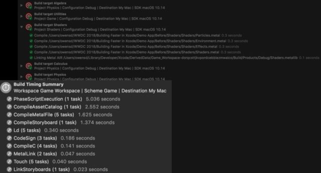 使用Xcode做更快的构建BuildingFasterinXcode