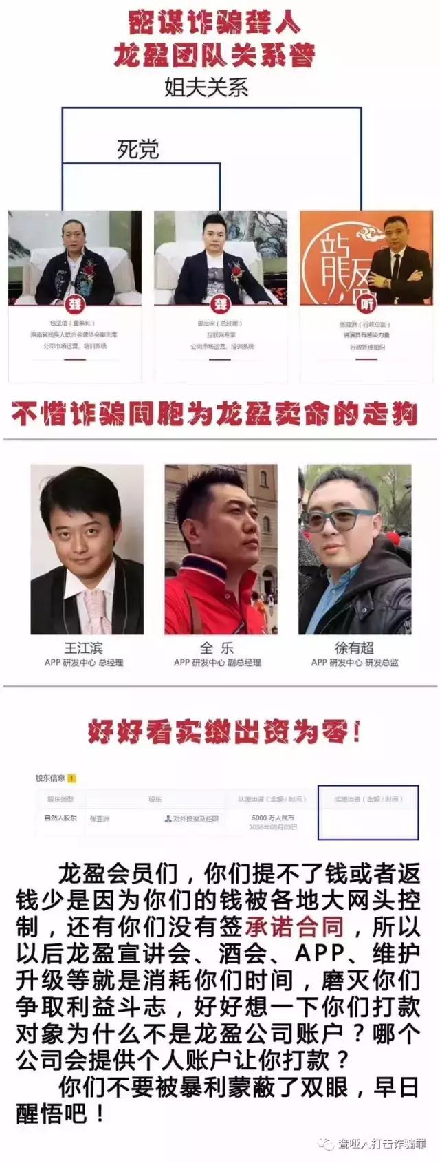 湖南公司涉嫌非法集资,龙盈诈骗案