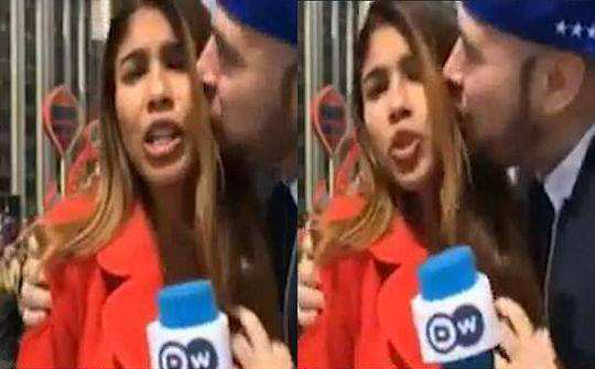 女记者18年世界杯被法国求吻,2018世界杯被吻女记者是谁