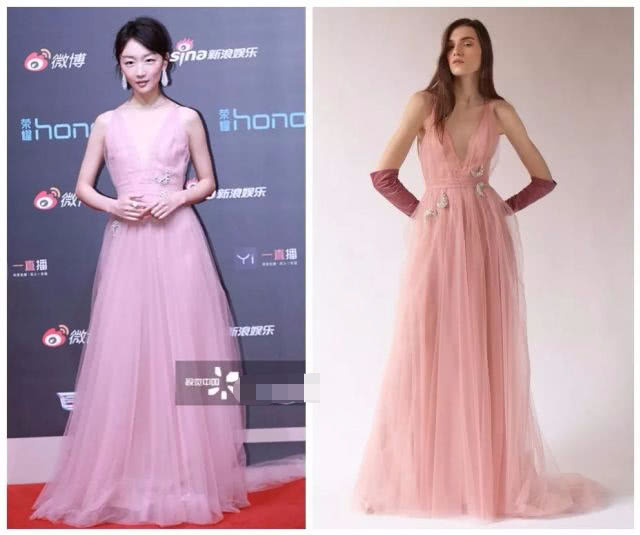 袁姗姗素颜和化妆的对比照片,袁姗姗对比照