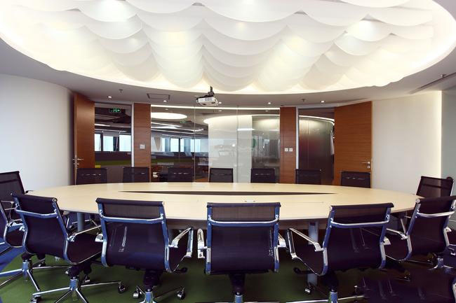 设计赏析——深圳市腾讯计算机系统有限公司大族办公区