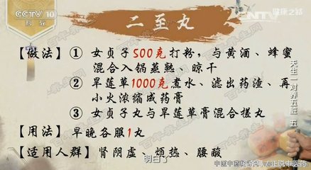 经典名方二至丸来历,中医分享黑发方剂二至丸