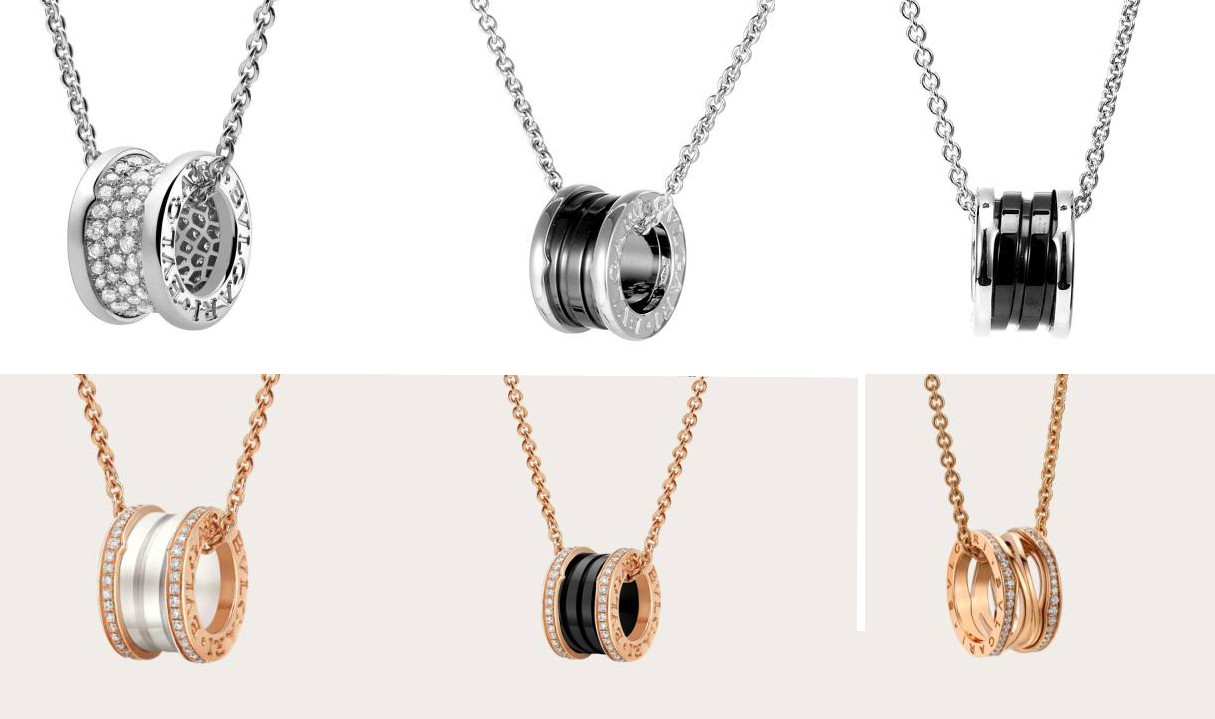 宝格丽陶瓷项链搭配衣服图片,和宝格丽戒指搭配的项链