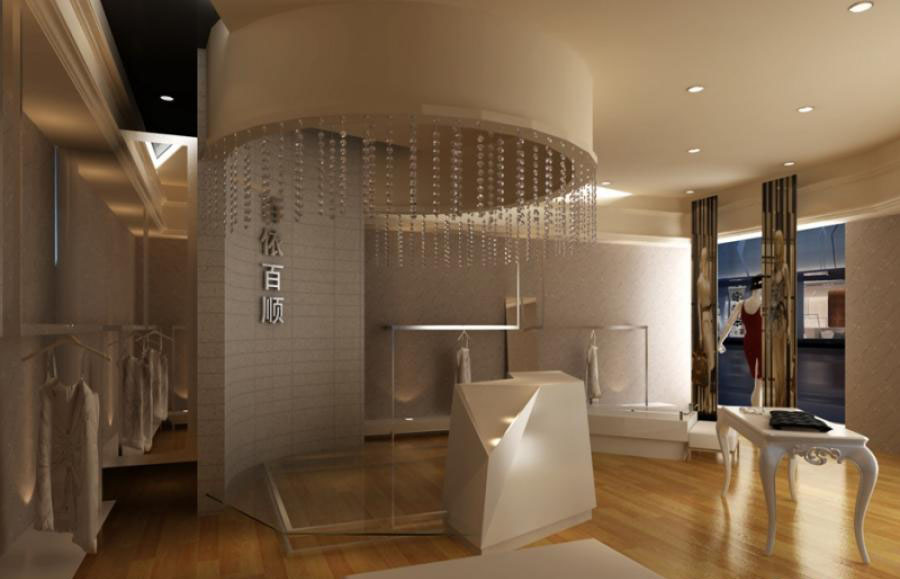 女装服装店衣服怎么挂好看,2021服装店女装装修风格