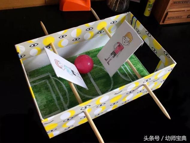 关于足球世界杯的手工立体,创意手工世界杯制作