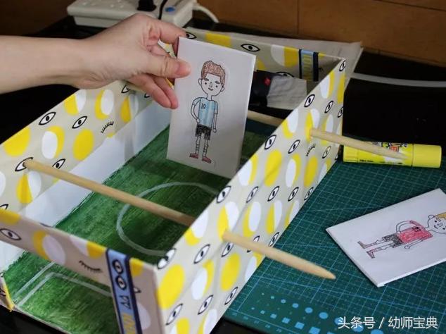 2022世界杯创意手工制作,关于足球世界杯的手工立体