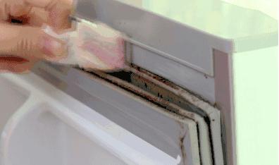 怎么清洗冰箱封条的最佳方法,冰箱封条除霉的最好方法