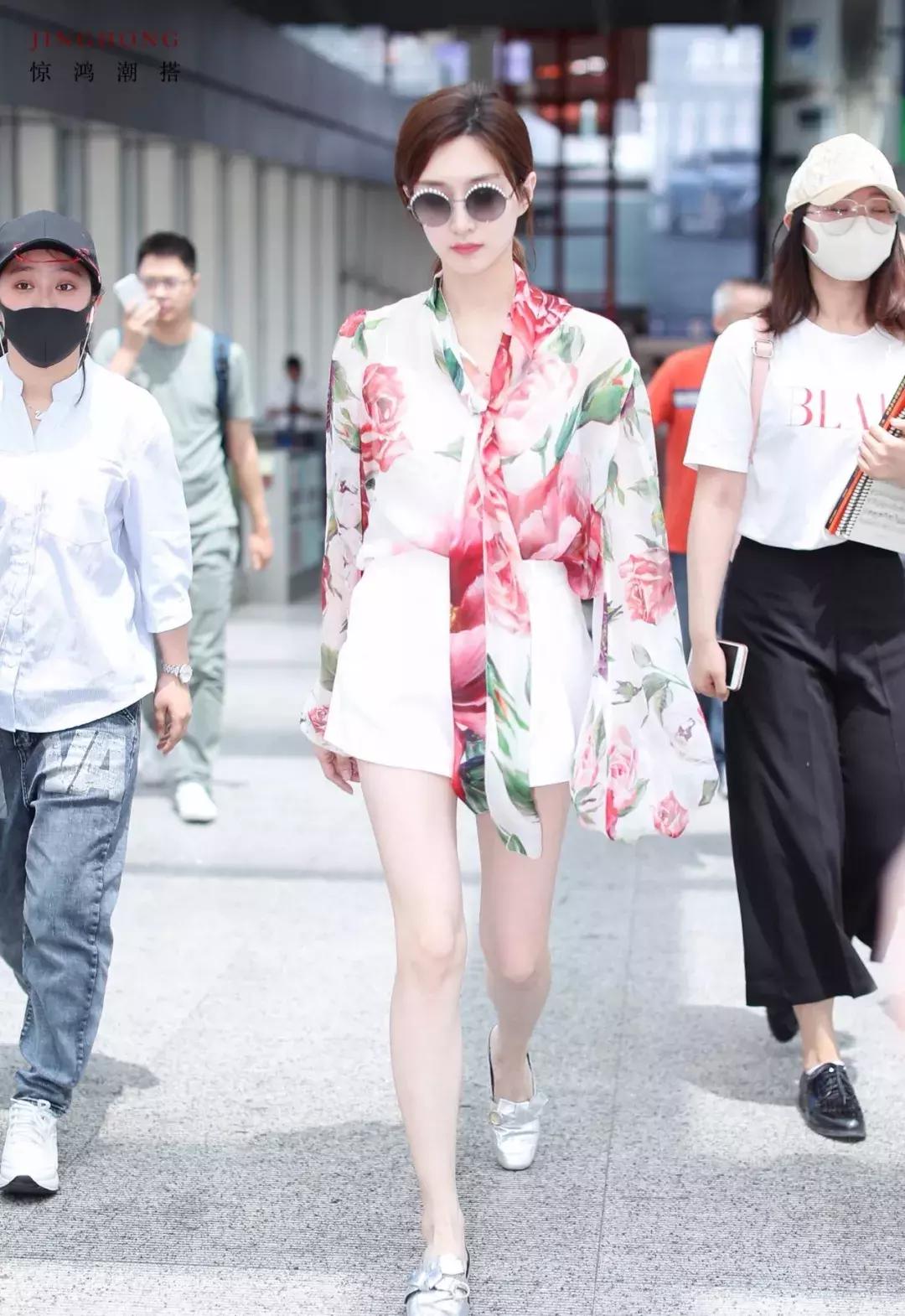 超模杜鹃最新穿搭,超模杜鹃这气质如何