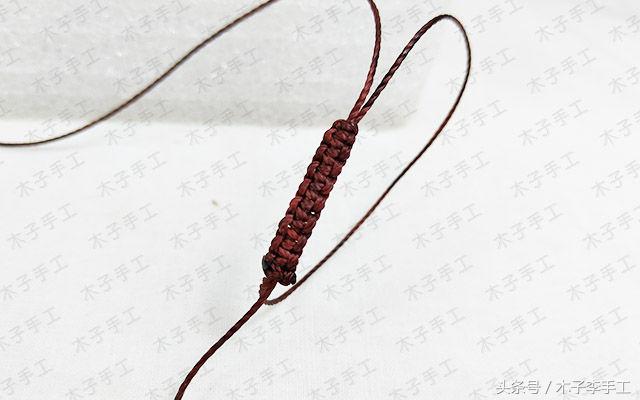 双层锁骨链编绳编法,黑色双层珍珠项链锁骨链高级感