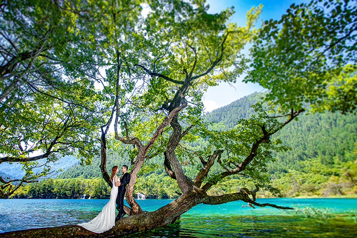 文艺治愈系古风婚纱照,厦门简约文艺清新婚纱照推荐