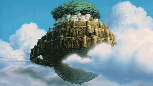 吉卜力天空之城完整版,吉卜力展飞行船