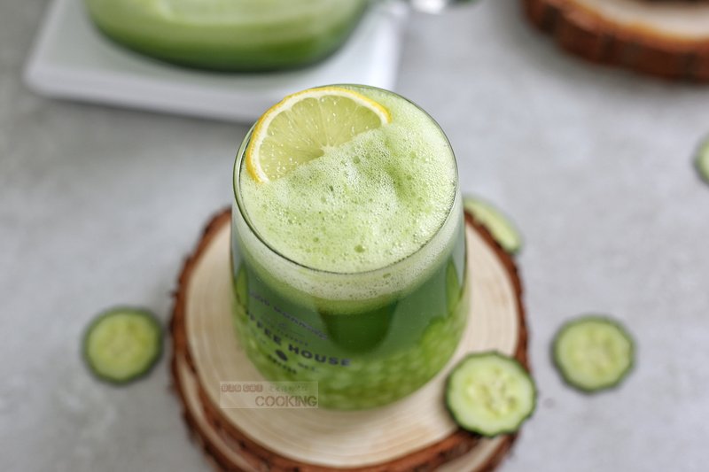 原来苦瓜汁这么好喝,夏天鲜榨苦瓜汁的做法