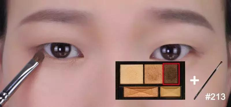 简单四步教你眼影的日常画法,平价又好用的新手眼影画法