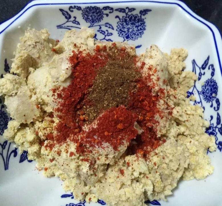 80后吃的红薯粑粑,做豆腐渣粑粑