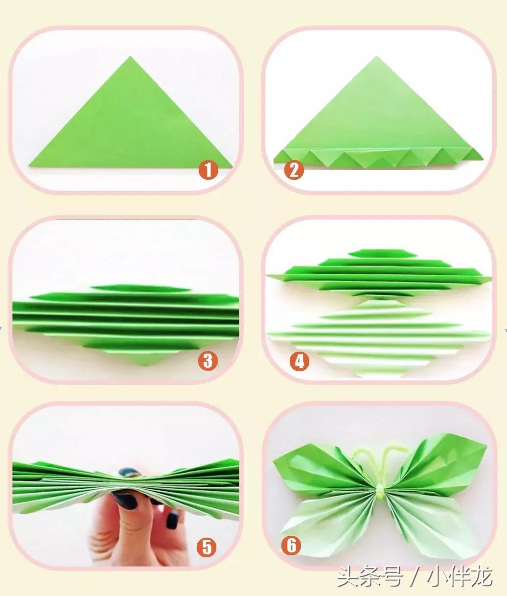 蝴蝶制作过程手工作品,八岁女生简单蝴蝶手工怎么做