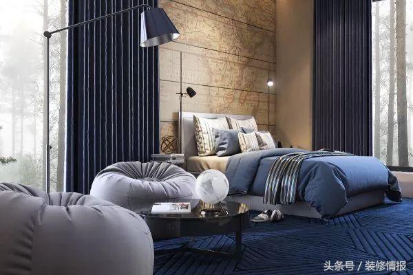 掉灰严重的墙怎么拯救,最实用最大气的卧室背景墙