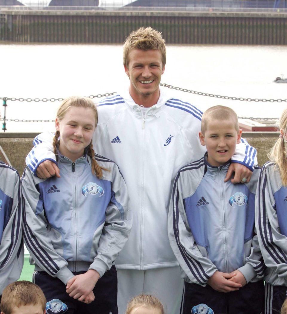 哈里凯恩小时候贝克汉姆,哈里凯恩年轻时