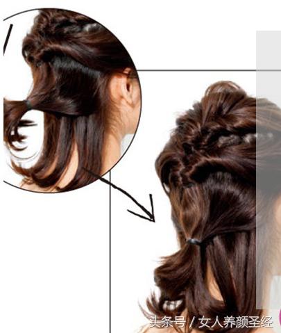教大家几款盘头发方法,这样盘头发超有气质