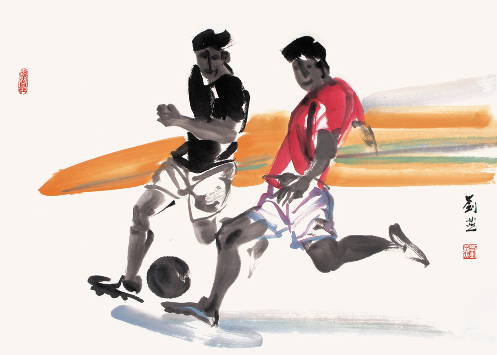 刘燕双色球,刘燕山水画作品欣赏