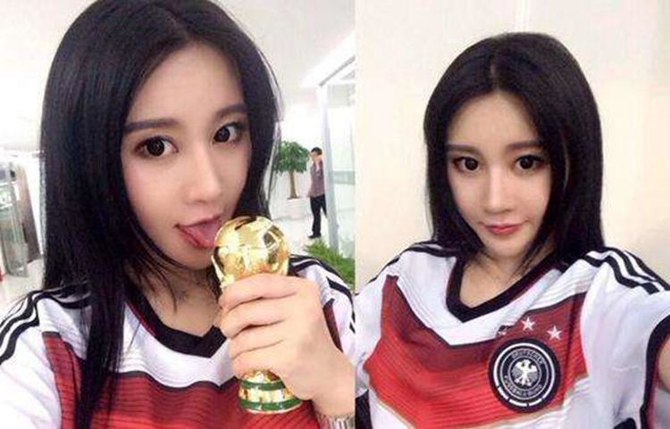 世界杯韩国女球迷对镜头微笑,世界杯韩国女球迷惊艳时刻