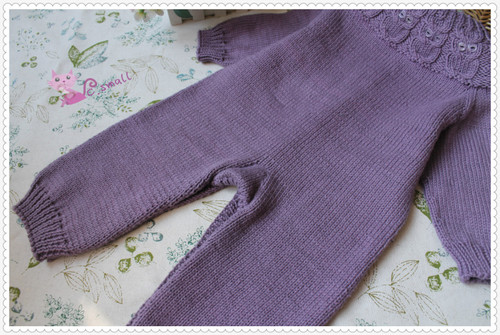 棒针宝宝连体衣编织视频教程,婴幼儿连体衣钩针编织