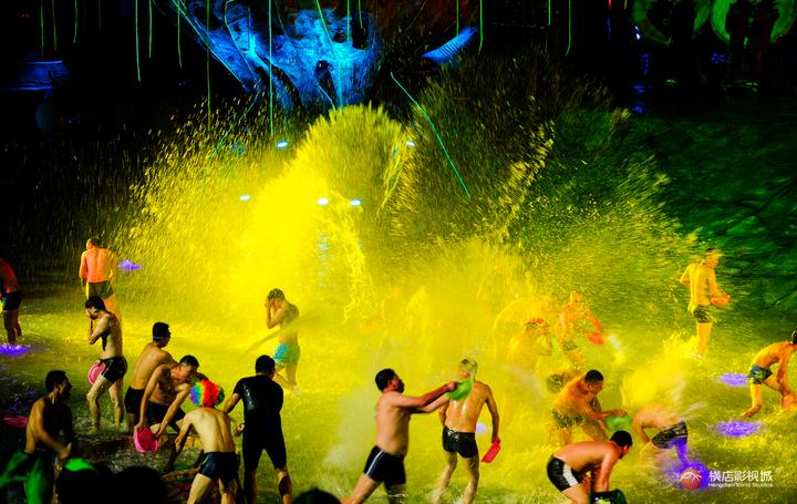 横店夏日狂欢,横店现场表演