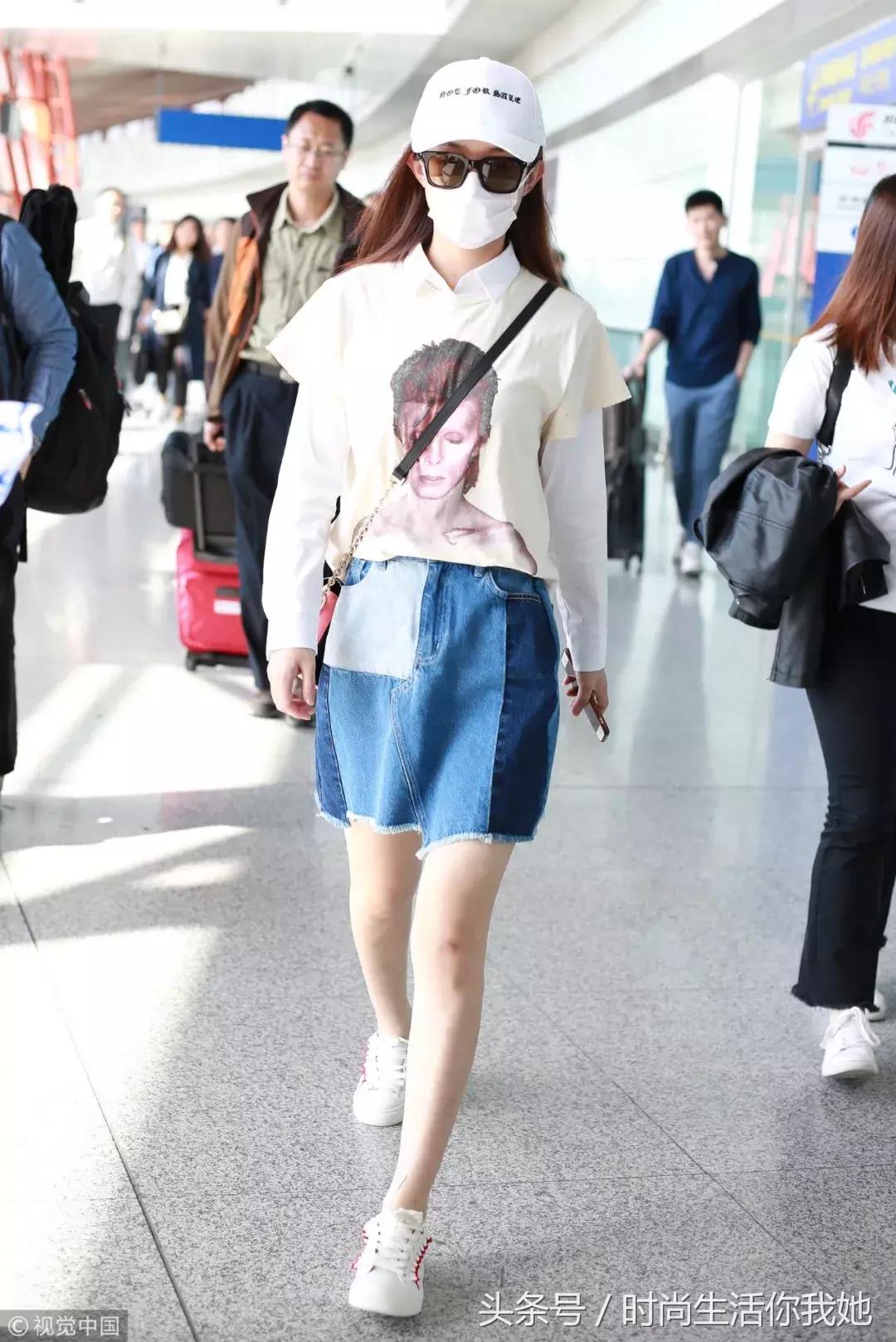 何穗关晓彤穿衣搭配,怎样穿搭显瘦显高学生女11岁