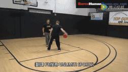 面对紧逼防守的晃人简单技巧,能晃倒防守人的个人技巧