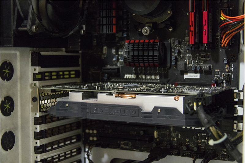 铭瑄maxsun电脑游戏显卡,铭瑄gtx1050ti显卡测评