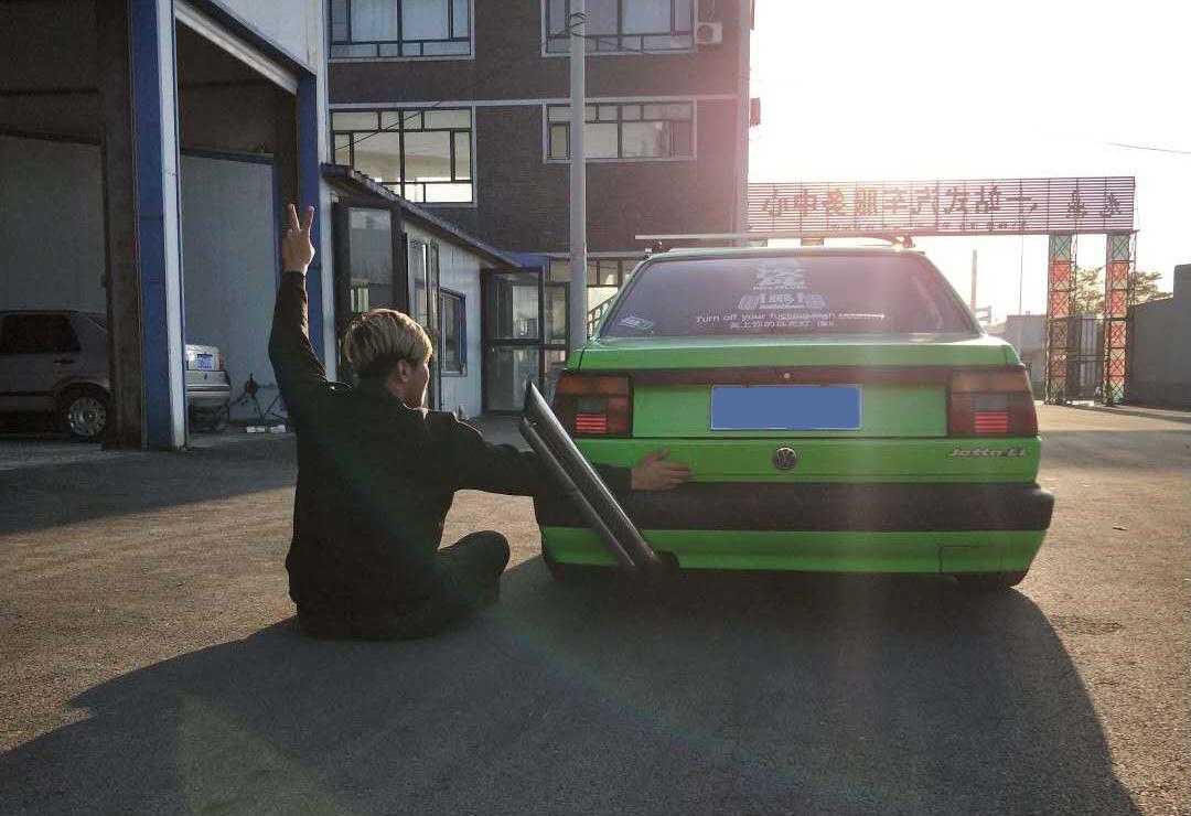 2012款捷达前卫外观改装,12款捷达改装后尾灯