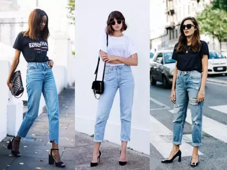 白tee裤子怎么搭配,白tee穿搭