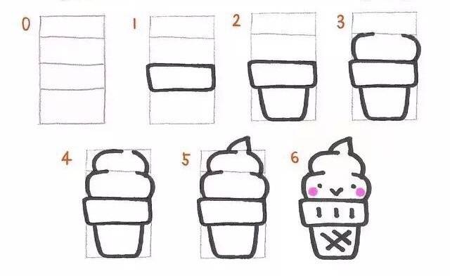 简单简笔画7-9岁,简单易学的100幅简笔画有教程