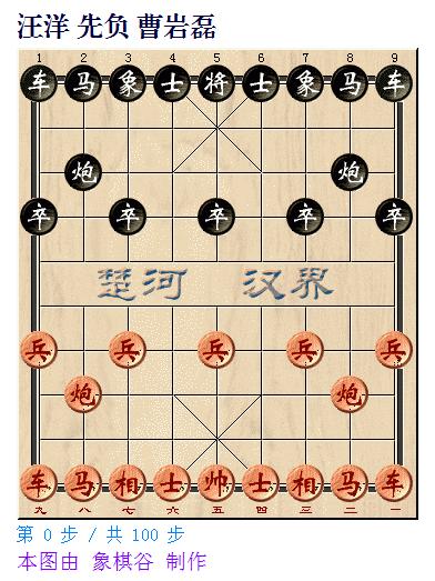 象棋中最经典的弃子杀棋,象甲棋对局视频
