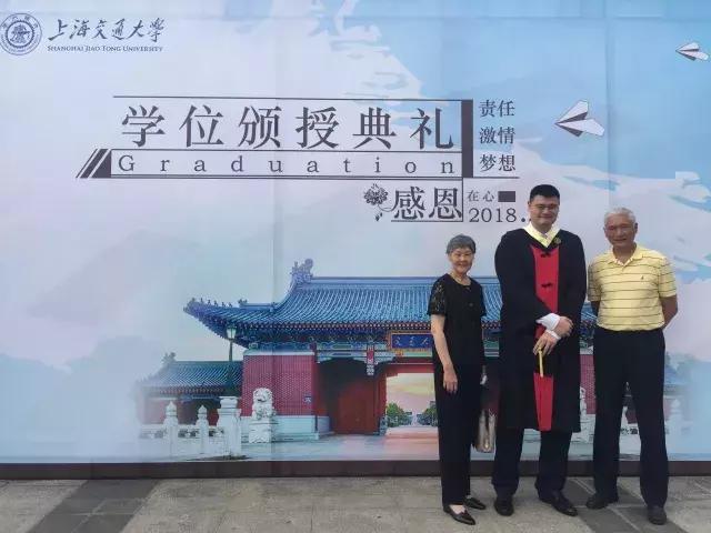 姚明是上海交通大学毕业的么,姚明在上海交通大学读了多久