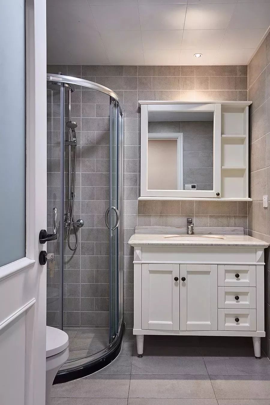 整体淋浴房带马桶洗手盆卫生间,小卫生间淋浴马桶洗手盆怎么布局