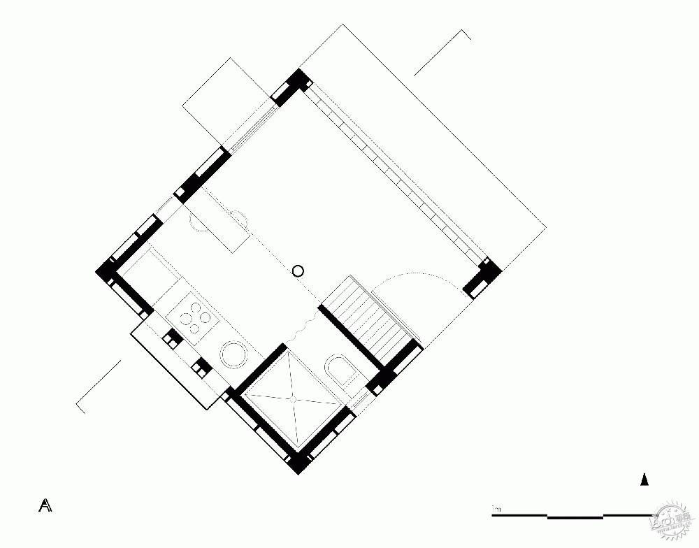 在少年成长的地方盖一座度假小屋,常回来看看