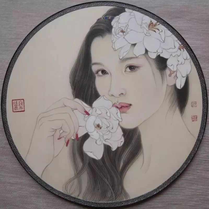 太美了！轻柔曼透，香艳的极致诱惑，国画欣赏