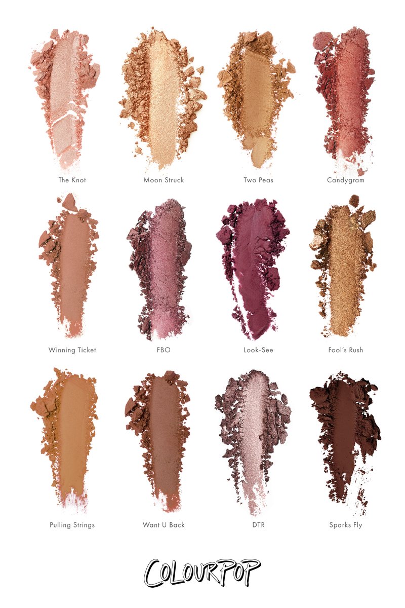 卡拉泡泡单色眼影推荐色,粉质爆闪眼影