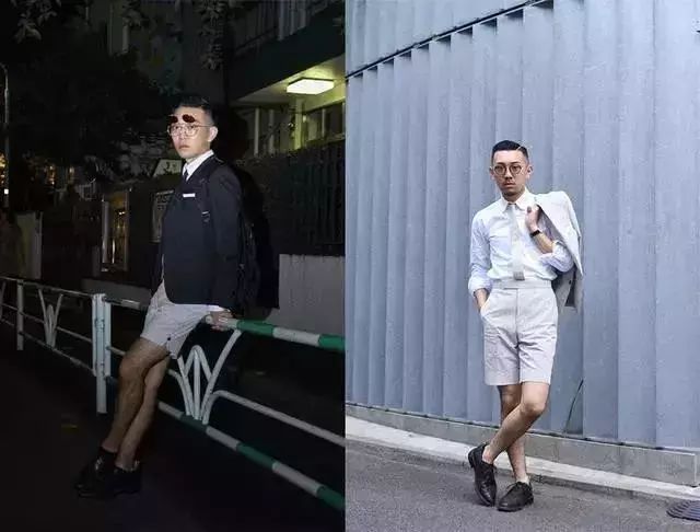 短裤男搭配推荐,短裤搭配推荐男