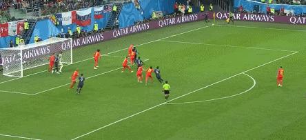 世界杯法国1比0比利时官方集锦,俄罗斯世界杯半决赛法国对比利时